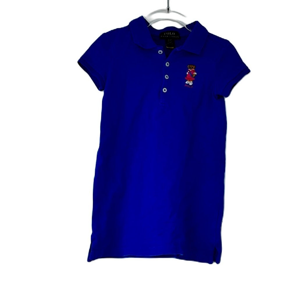 Polo Ralph Lauren girls blue solid dress size 3/3t